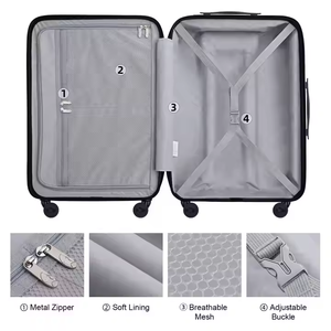 Maleta de Viaje Moderna de 20 Pulgadas con Ruedas Giratorias, OEM ODM, para Cosméticos, Equipaje de Moda para Vacaciones - Product Image 3