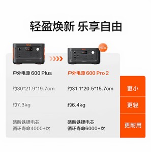 Nouvelle alimentation portable 600pro2 pour extérieur, usage domestique 220V 500W, idéale pour le camping et les situations d'urgence - Product Image 3