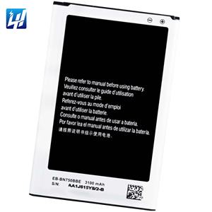 แบตเตอรี่แท้ OEM สำหรับโทรศัพท์ SAMSUNG รุ่น Galaxy Note 3 Neo แบตเตอรี่สำหรับ SM-N750 EB-BN750BBE 3.8v 11.78wh - Product Image 1