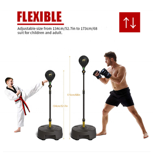 Sac de boxe sans fil, jeu d'application populaire, gonflable, autonome, plein de coups de pied lourds, équipement de Fitness, maison - Product Image 2