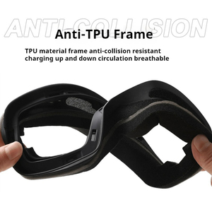 Custom Logo Double-Layer Spherical Anti-Fog Ski Goggles Windproof Snow Eyewear For Outdoor Skiing Wholesale Ski <strong>Glasses</strong> - Product Image 4