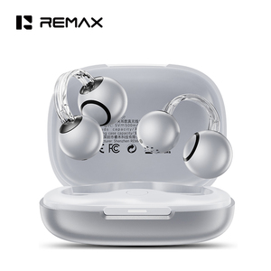 หูฟังบลูทูธไร้สายแบบเปิดหู Remax Custom EQ AI Translation ควบคุมผ่านแอพ พร้อมคลิปหนีบหูฟัง ลดเสียงรบกวนด้วย AI สำหรับการโทร - Product Image 1