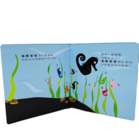 Impression personnalisée de livres cartonnés : Livres de comptage Hippocampe pour enfants avec pages à rabats – Vente en gros, Fabricant OEM, Certifié FSC, Faible MOQ