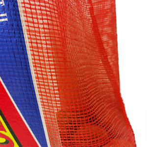 pp tubular new material leno mesh fruit <b>packaging</b> <b>bags</b> 25kg 20kg red onion mesh <b>bag</b> - Product Image 4