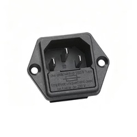 Prise d'alimentation IEC Schurter série 6200 importée de Suisse, avec porte-fusible, connecteur de châssis audio HIFI