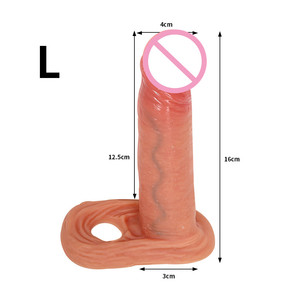 Realistische <span class=keywords><strong>Big</strong></span> <span class=keywords><strong>Thick</strong></span> Size Künstliche <span class=keywords><strong>Penis</strong></span> Wieder verwendbare Silikon <span class=keywords><strong>Penis</strong></span> hülle - Product Image 4