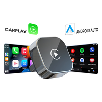 Caja Inalámbrica CarPlay Android Auto de Sincronización sin Esfuerzo, Construcción Robusta, Herramienta de Actualización Automotriz Confiable, Compatible con el Sistema Original con Cable