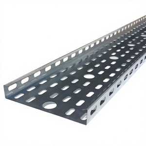 Bandeja de Cables para Instalaciones Eléctricas, de Acero Industrial Ventilado, Pre-Galvanizado y Perforado, Yangxun CTA-015, 30 Piezas - Product Image 2