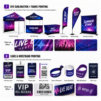 Paquete de artículos promocionales personalizados para jóvenes con gorra, camiseta, bolsa con cordón, botella y pegatina para eventos escolares y comunitarios