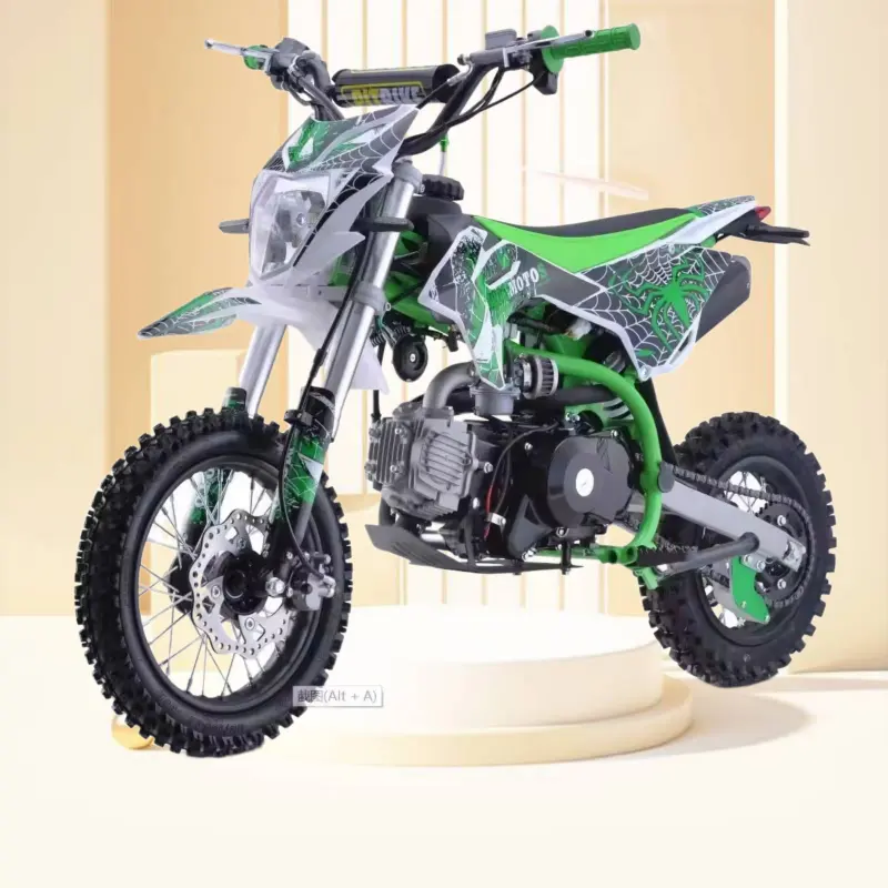 110cc gas potencia automática 4 tiempos CE niños dirt bike motocicleta mini moto pit bike
