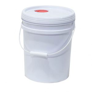 Nhà Máy Giá 10-Lít Kích Thước Đầy Đủ Vòng Nhựa Xô Nước Màu Xanh Đen Đỏ Trắng Cấp Thực Phẩm Có Thể Tái Chế Nhiệm Vụ Nặng Nề - Product Image 5