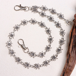 Chaîne de taille Hip Hop en alliage de zinc, design araignée, simple couche, accessoire de mode pour boîte de nuit - Product Image 4