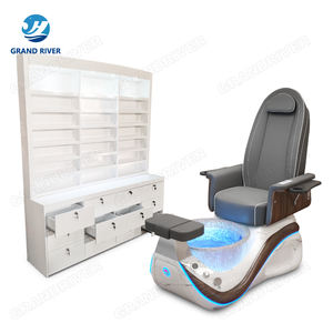Mobilier de salon d'ongles Foot <span class=keywords><strong>Spa</strong></span> Chaise de pédicure avec massage Vitrine électrique pour ongles Ensemble d'équipements de salon <span class=keywords><strong>à</strong></span> <span class=keywords><strong>vendre</strong></span> - Product Image 1