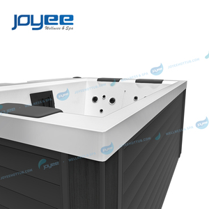 JOYEE Meilleur design SPA <span class=keywords><strong>4</strong></span> <span class=keywords><strong>personnes</strong></span> Bonnes ventes Jacuzzis Jardin Bain à remous <span class=keywords><strong>extérieur</strong></span> Nouveau Whirlpool Fournisseur Chine Baignoire - Product Image 6