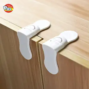 multi use baby safety products supplier white plastic drawer cabinet angle locks for furniture
