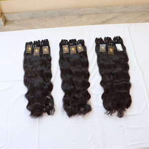 Extensions de Cheveux Humains Bruts Wefted Temple Indien Non Transformés Lâche Profonde Afro Bouclés Dentelle Fermeture HD Vague Naturelle Transparente - Product Image 3