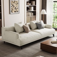 Ensemble de canapés modulaires modernes 3+2+1 pour salon, chambre, école, villa, appartement, parc, maison, bar, loft, sous-sol, en tissu