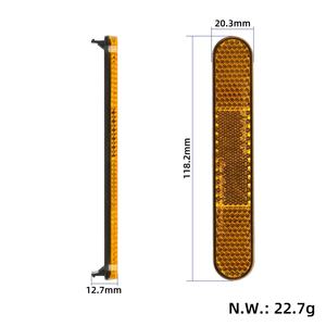 Reflector Lateral Original para Patinete Eléctrico Xiaomi Mijia 6, Tira Reflectante de Advertencia de Seguridad, Piezas de Repuesto de Tamaño Original - Product Image 2