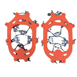 Crampons anti-glace 28/32 dents en acier inoxydable pour surfaces hivernales, neigeuses, humides, sauvetage, escalade, terrain glacé TOUR - Product Image 3