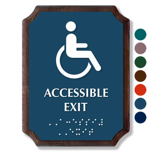 Plaque de porte personnalisée en acrylique avec numéro en braille, plaque ADA, plaque en acier inoxydable gravée, numéro de chambre, numéro d'<span class=keywords><strong>appartement</strong></span>, enseignes en braille bon marché - Product Image 6