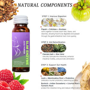 Suplementos de hierbas orgánicas naturales Control de peso Digestión Salud Desintoxicación Bebida Belleza Pérdida de peso Adelgazante Líquido oral - Product Image 5