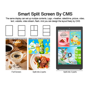 Oem 10.1 inch Android <span class=keywords><strong>Tablet</strong></span> điện dung Màn hình Quad-core Bộ vi xử lý cho dọc l-hình dạng quảng cáo kỹ thuật số hiển thị menu kiosk - Product Image 5