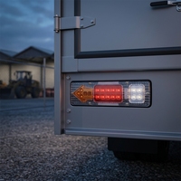 Feu arrière LED personnalisé 12V 24V étanche, feu combiné arrière pour camion, remorque, véhicule agricole