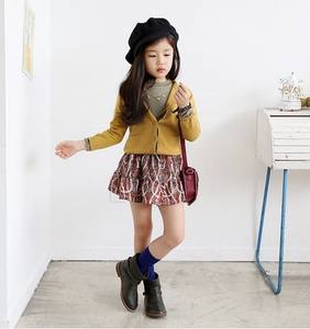 Ropa india amarilla para niños, abrigo de piel de mapache, compras en línea - Product Image 1