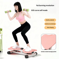 Appareil de torsion de la taille réglable, Planche de torsion silencieuse pour l'entraînement à domicile de la taille, des hanches et des jambes
