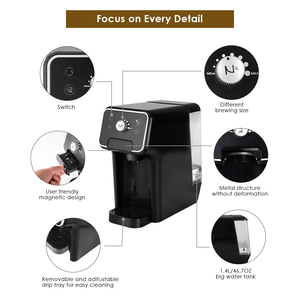 Hot bán New phong cách nhiều 5 in-1 cà phê Espresso tự động Máy pha cà phê viên nang máy - Product Image 5