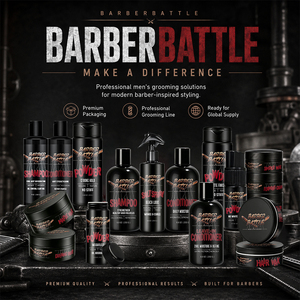 Fornitore per Barbieri con oltre 20 anni di esperienza: BARBERBATTLE OEM Private Label Polvere Modellante per Capelli da Uomo, Tenuta Flessibile, Polvere Leggera 25g 0.88oz - Product Image 2