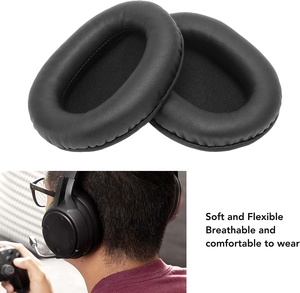 QuickFit Protein Leather&amp;Thick Sponge Replacement Ear Pads for Kingston <strong>HYPERX</strong> <strong>CLOUD</strong> I II X <strong>ALPHA</strong> CORE FLIGHT - Product Image 3