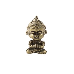 Commercio all'ingrosso antico bronzo creativo scimmia artigianato tavolo da tè ornamenti da ufficio - Product Image 6