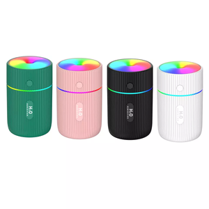 Bán buôn H2O dropshipping 220ml không khí cầm tay tạo độ ẩm mini siêu âm Atomizer USB Độ ẩm không khí cho nhà khách sạn xe trường - Product Image 2