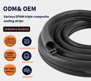 Bande d'étanchéité en caoutchouc EPDM pour portes automobiles, résistante à la poussière, imperméable et au froid, service de découpe et de soudure sur mesure, vente chaude 2026 - Product Image 5