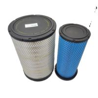Filtre à air PU2743 de haute qualité à bas prix pour Shacman M3000 et bus Golden Dragon OE AF26595, AF26596