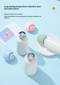 Bouteille d'eau isotherme en acier inoxydable avec couvercle en caoutchouc, design mignon et personnalisé pour enfants - Product Image 2