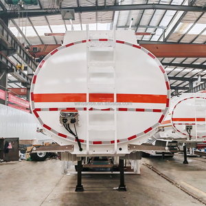Semirremolque Cisterna <span class=keywords><strong>de</strong></span> Combustible <span class=keywords><strong>de</strong></span> Aleación <span class=keywords><strong>de</strong></span> Aluminio Ligero <span class=keywords><strong>de</strong></span> 40-50 CBM, 3 Ejes, para Transporte <span class=keywords><strong>de</strong></span> Diésel y Gasolina en Sudamérica y África - Product Image 3