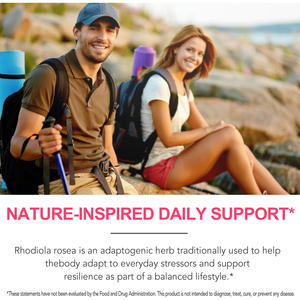 Buraock Apoya el Estrés, el Estado de Ánimo y la Energía, Suplemento de Extracto de <span class=keywords><strong>Rhodiola</strong></span> Rosea, Apoya la Salud Inmunológica, Cápsulas de Extracto de <span class=keywords><strong>Rhodiola</strong></span> Rosea - Product Image 3