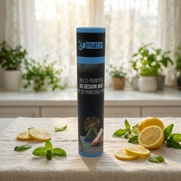 Tube shaker en papier kraft écologique de qualité alimentaire avec logo personnalisé, couvercle perforé, emballage en boîte cylindrique