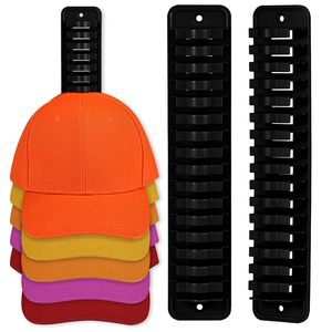Baixo Preço New Wall Hat Organizer com Strong Sticky Hanging Multi-Tier Wall Hat <span class=keywords><strong>Rack</strong></span> para Baseball Caps Armazenamento - Product Image 1