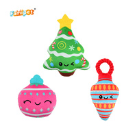Famipet Fabricant Grossiste Nouveau Jouet en Peluche Sonore pour Chien, Design Thème Noël, Mignon, Doux, Rembourré et Froissé
