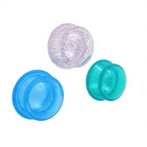 Cangkir Vakum Silikon Food Grade Portabel untuk Pijat Wajah, Stoples <span class=keywords><strong>Cupping</strong></span> dengan Logo Kustom, Alat Perawatan Kecantikan Penghilang Selulit - Product Image 1