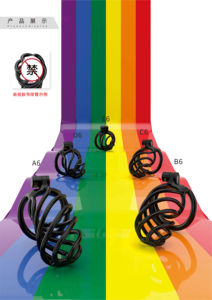 Kuisheidsgordel Gesloten Mannelijke Urethrale Sissy Kooi Platte Cuckold Microfoto Foto 'S Zelfgemaakte Kuisheid - Product Image 6