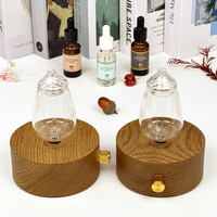 Diffuseur d'ambiance en bois de chêne rouge RX-320 avec flacon en verre
