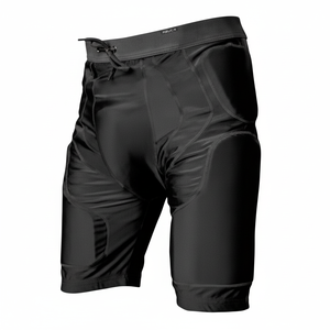 2024 pantalones cortos de Hockey de color y tamaño personalizados, equipo profesional, respetuoso con el medio ambiente, patrón sólido, ropa de entrenamiento, pantalones cortos de Hockey con pelota - Product Image 1