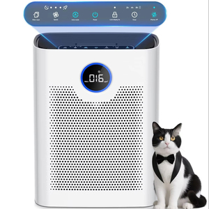 Purificateurs d'air pour la maison, grandes pièces jusqu'à 2200 pieds carrés. Purificateur d'air pour animaux domestiques avec filtre lavable, affichage PM 2.5, purificateur d'air pour chambre à coucher - Product Image 1