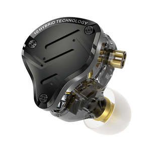 Audífonos Intrauditivos <span class=keywords><strong>KZ</strong></span> ZS10 <span class=keywords><strong>Pro</strong></span> X Mejorados, Impedancia de 29 Ohm, Sensibilidad de 112 dB, Carcasa de Aleación y Resina, Diseño Ergonómico, Audífonos con Cable - Product Image 6