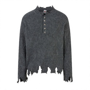 Suéter de Invierno para Hombre, Personalización Ligera, Venta al Por Mayor, ODM, Estilo Urbano, Vintage 2026, Moda Masculina - Product Image 2