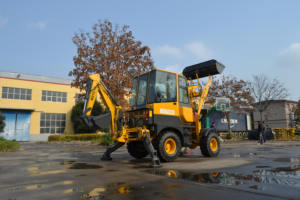 2.8 TON Backhoe Mini pemuat <span class=keywords><strong>W15</strong></span>-20 <span class=keywords><strong>Loader</strong></span> dan penggali LAIGONG produsen 4x4 Cina kecil Mini pushadora - Product Image 6
